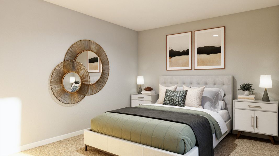 Representative furnished interior of a home built from the The Sienna - April Sound by Legend Homes in Lake Conroe Area Homes, Montgomery (Image 18).