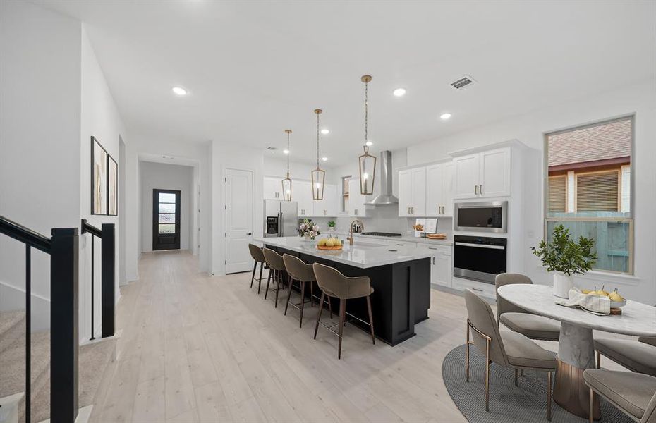 Furnished interior view inside a new home in Lago Mar, Texas City (Image 4). Furnished interior view inside a new home in Lago Mar, Texas City (Image 4).
