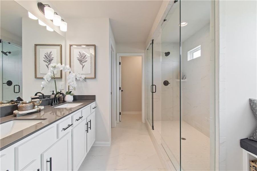 Furnished interior view inside a new home in Kentmere, Auburn (Image 37).