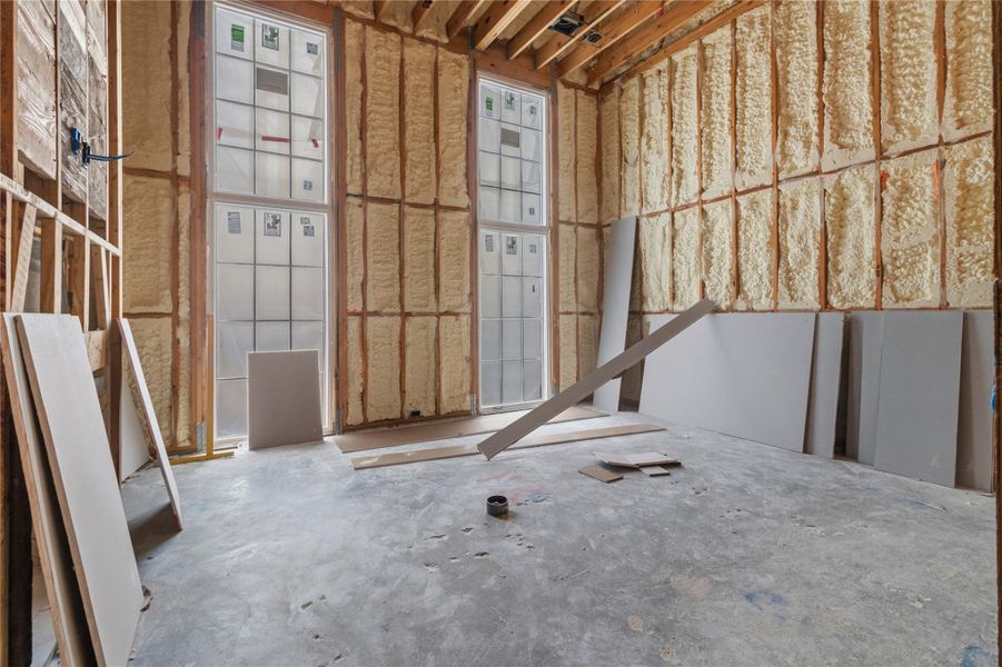 In-progress construction of a new home in , Houston, TX (Image 17).