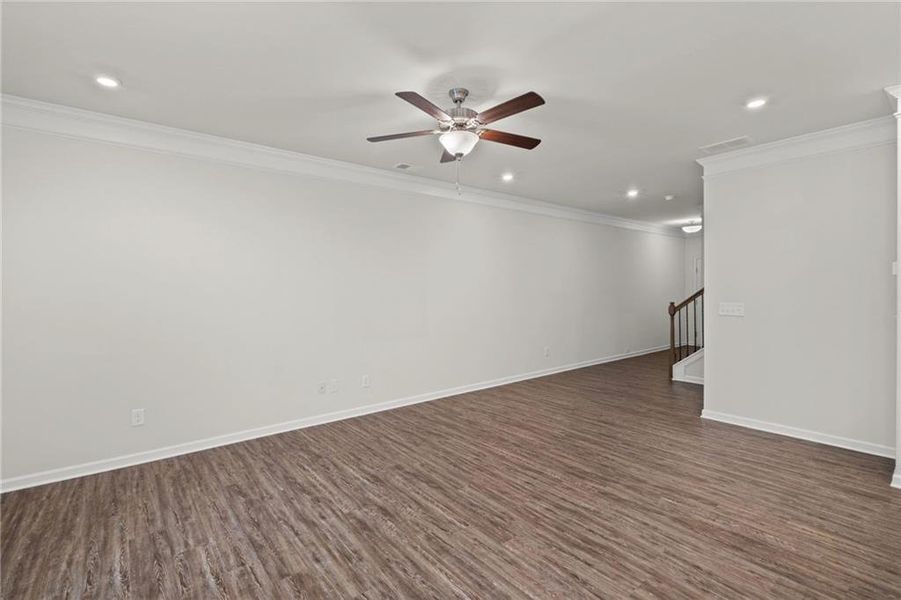 Spacious, unfurnished interior of a new home in , Powder Springs (Image 36).
