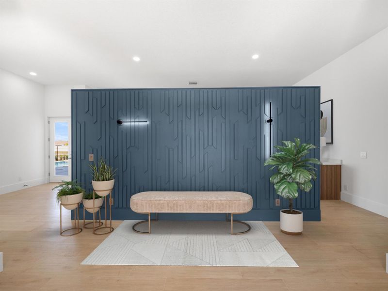 Furnished interior view inside a new home in , Port St. Lucie (Image 16).