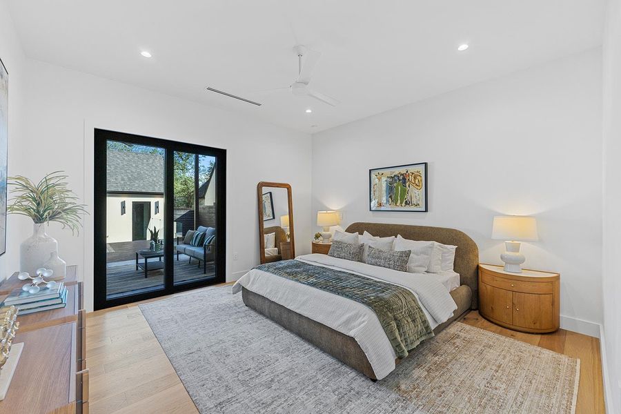 Primary suite all by itself for real privacy. Primary suite all by itself for real privacy.