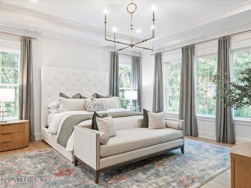 Furnished interior view inside a new home in , Jacksonville (Image 36).