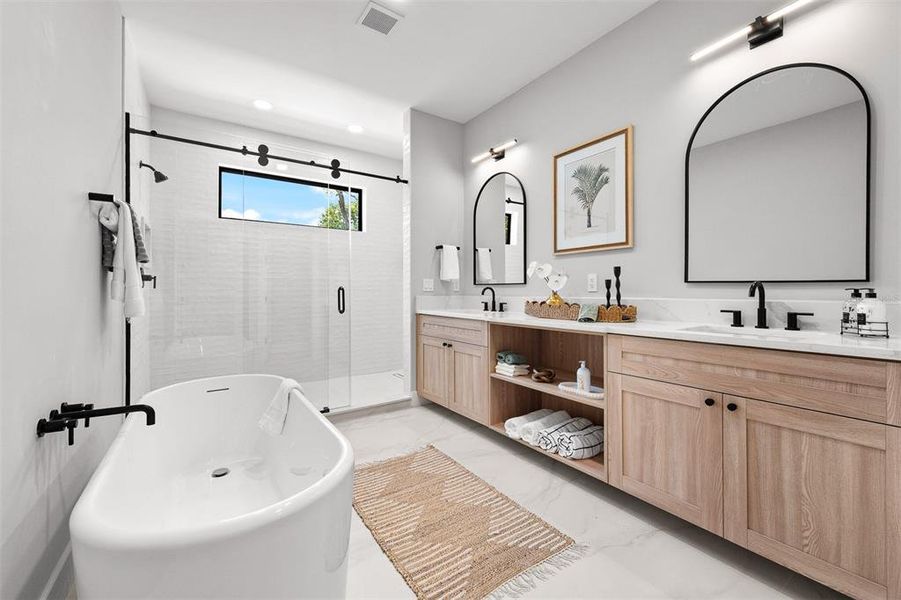Furnished interior view inside a new home in College Park, Orlando (Image 53).