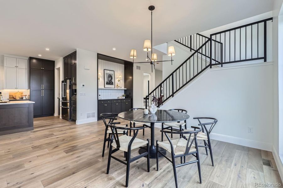 Furnished interior view inside a new home in , Wheat Ridge (Image 7).