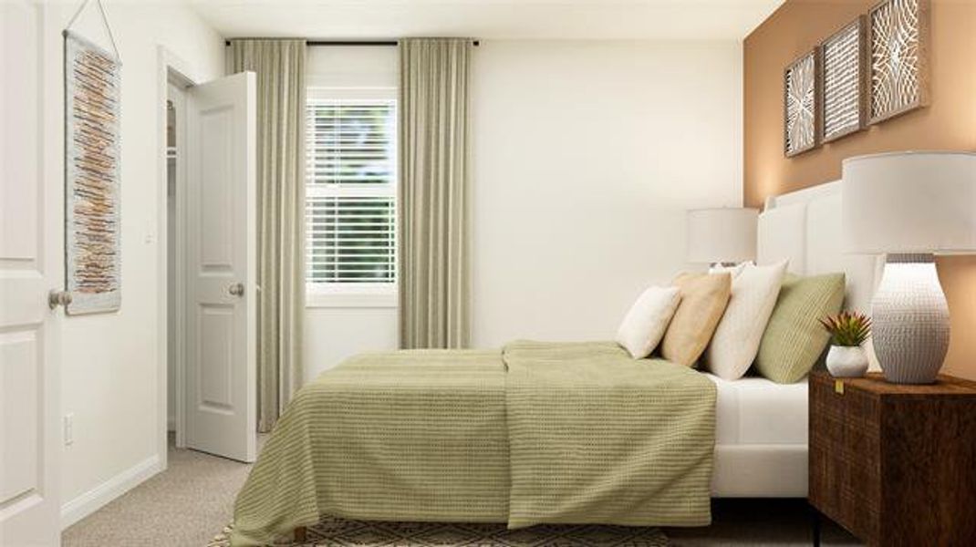 Furnished interior view inside a new home in Meadowlark Preserve: Highlands Collection, Pflugerville (Image 8).