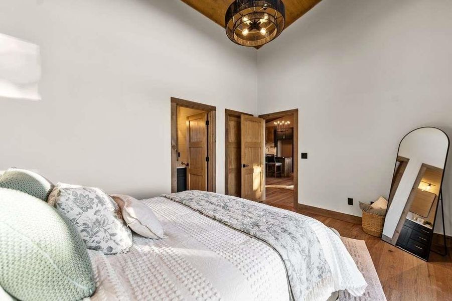 Furnished interior view inside a new home in , Blue Ridge (Image 14).