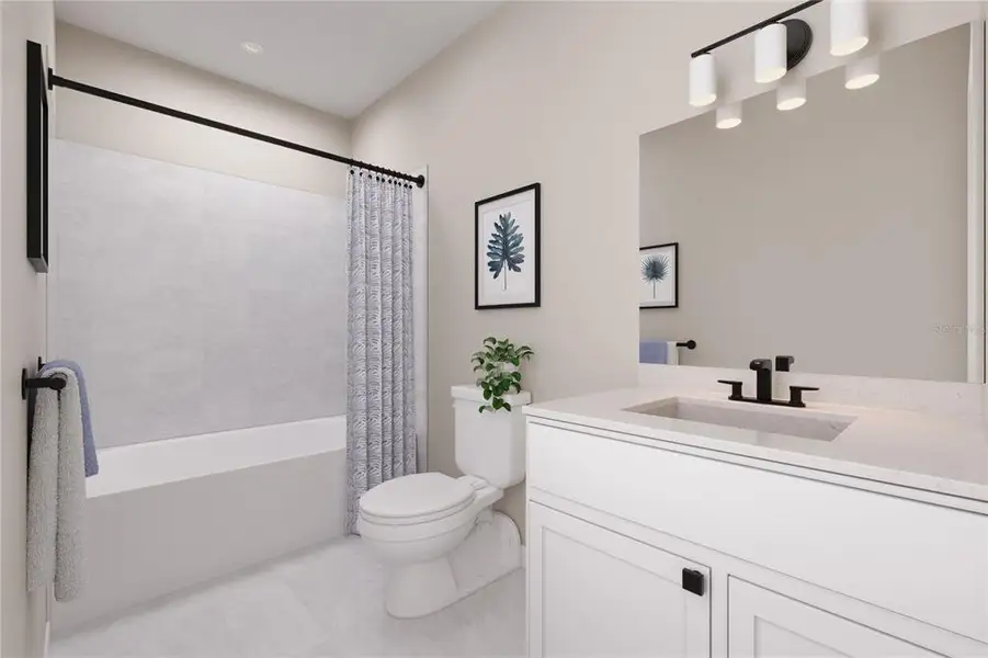 Furnished interior view inside a new home in Lake Mattie Preserve, Auburndale (Image 6). Furnished interior view inside a new home in Lake Mattie Preserve, Auburndale (Image 6).