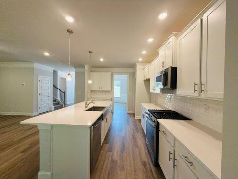 Furnished interior view inside a new home in Tuscany Hills, Douglasville (Image 14).