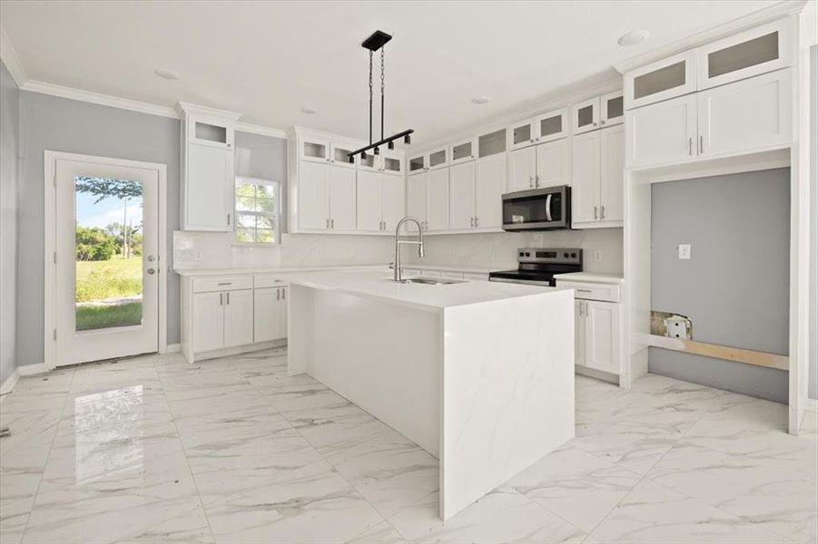 Furnished interior view inside a new home in , Royse City (Image 3). Furnished interior view inside a new home in , Royse City (Image 3).