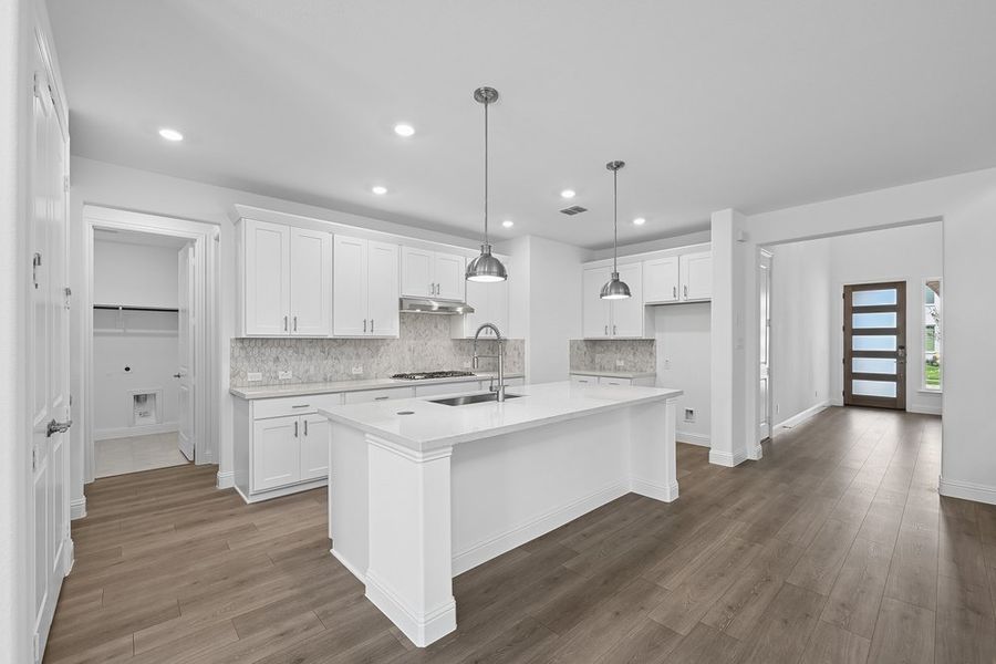 Furnished interior view inside a new home in The Ridge at Northlake, Northlake (Image 8).