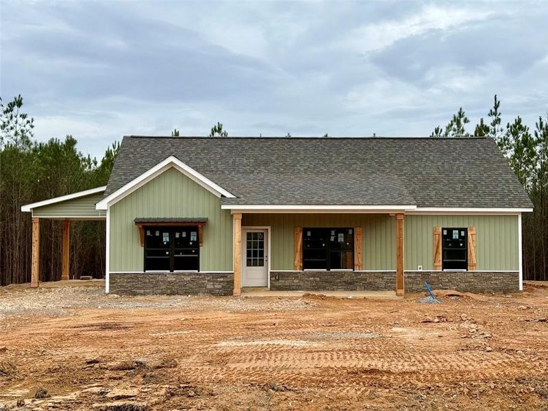 In-progress construction of a new home in , Tallapoosa, GA (Image 26).