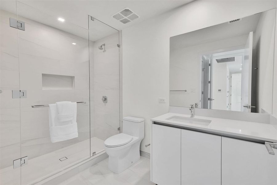 Furnished interior view inside a new home in Casamar, Pompano Beach (Image 5). Furnished interior view inside a new home in Casamar, Pompano Beach (Image 5).