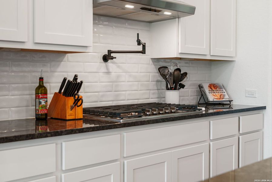 Close-up of interior finishes inside a home in Legend Park, Castroville (Image 20).