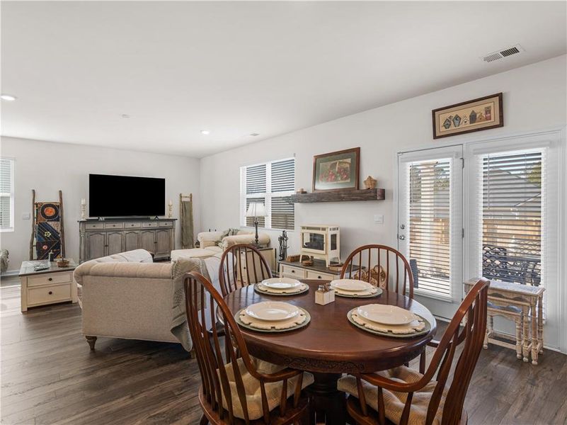 Furnished interior view inside a new home in Bridle Creek, Locust Grove (Image 54).
