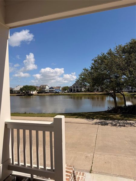 Exterior details and patio area of a home in , Galveston (Image 19).