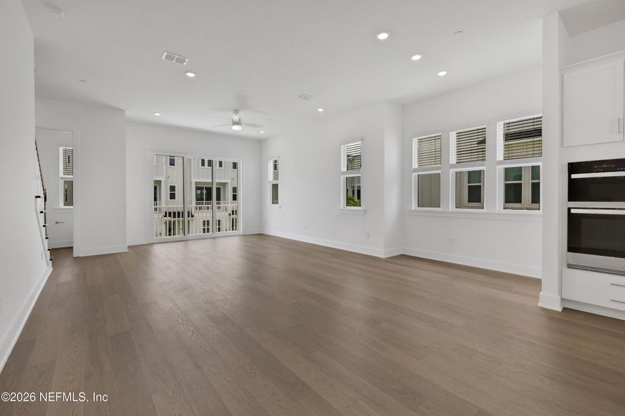 Spacious, unfurnished interior of a new home in North Beach Townhomes, Jacksonville Beach (Image 38). Spacious, unfurnished interior of a new home in North Beach Townhomes, Jacksonville Beach (Image 38).