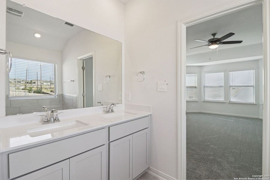 Furnished interior view inside a new home in , San Antonio (Image 12). Furnished interior view inside a new home in , San Antonio (Image 12).