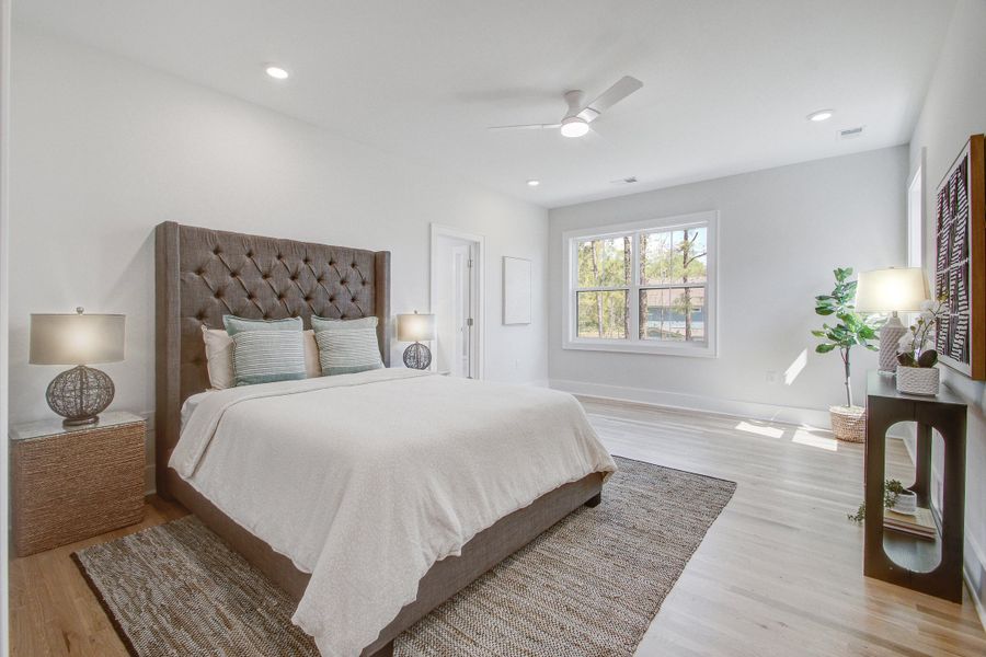 Furnished interior view inside a new home in , Mount Pleasant (Image 36).