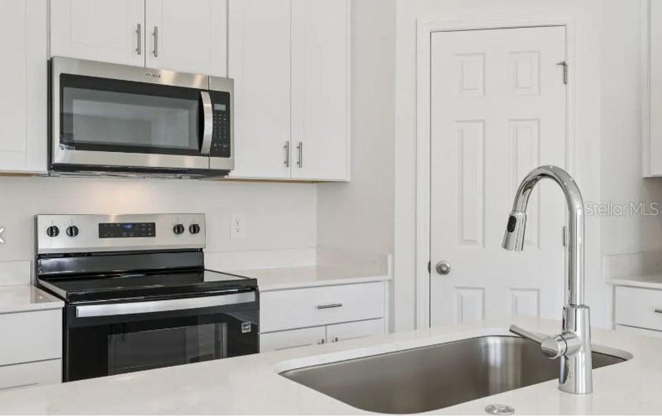 Close-up of interior finishes inside a home in Cagan Crossings West, Clermont (Image 6).