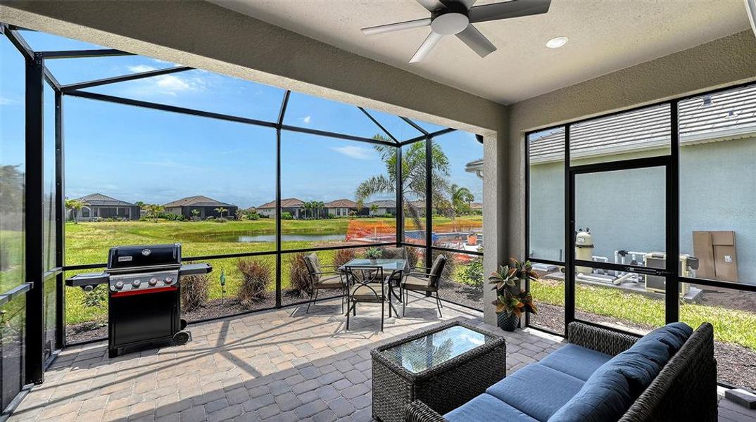 Exterior details and patio area of a home in , Bradenton (Image 26).