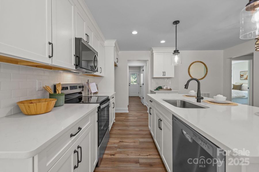 Furnished interior view inside a new home in , Kannapolis (Image 25). Furnished interior view inside a new home in , Kannapolis (Image 25).