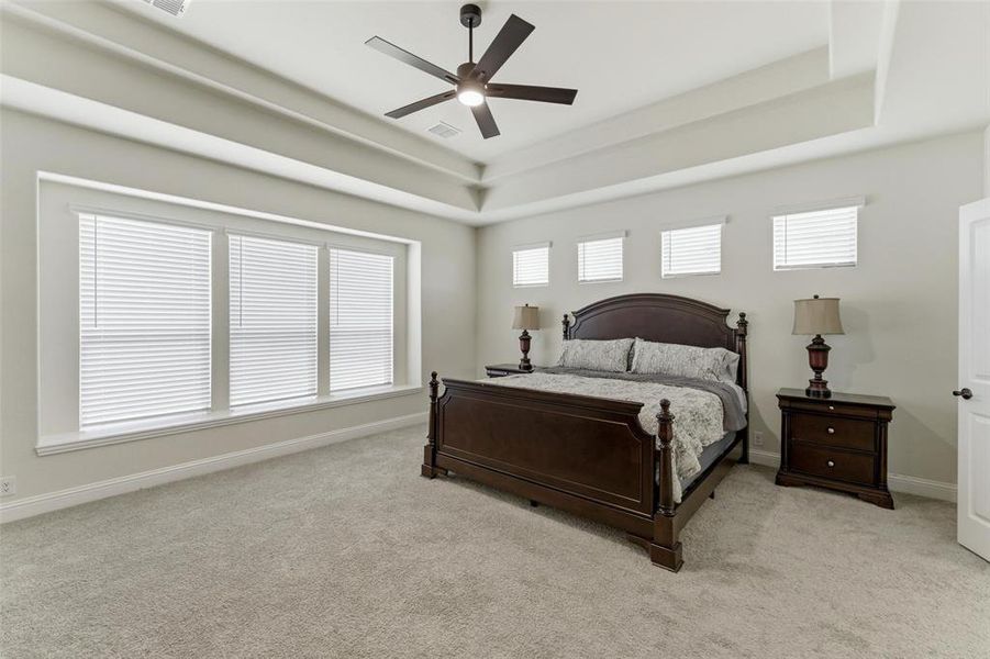 Furnished interior view inside a new home in , Godley (Image 30).