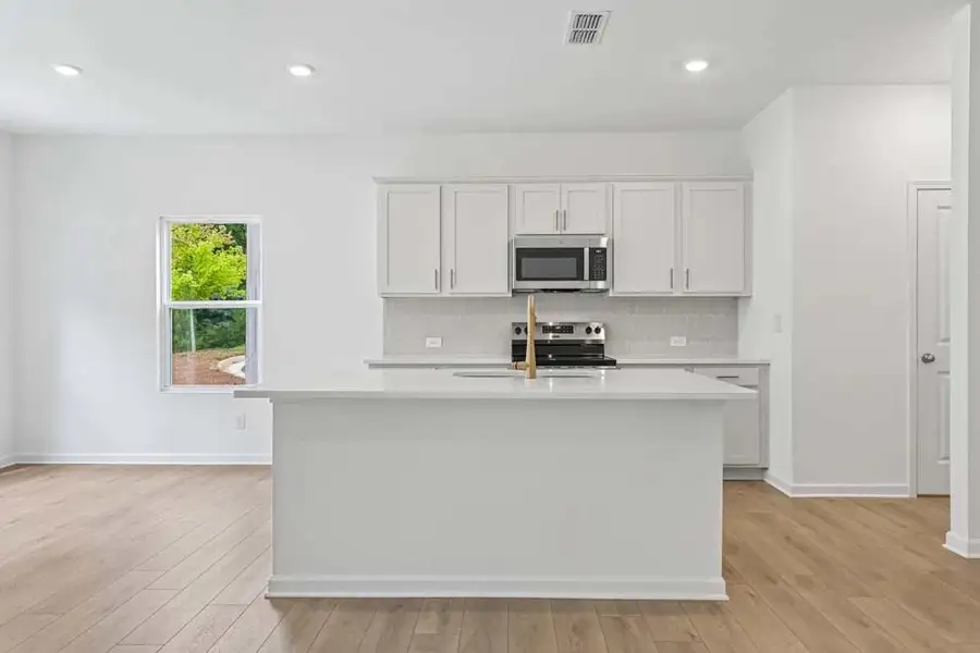 Representative Photo: Kitchen featuring Serene Collection Finishes