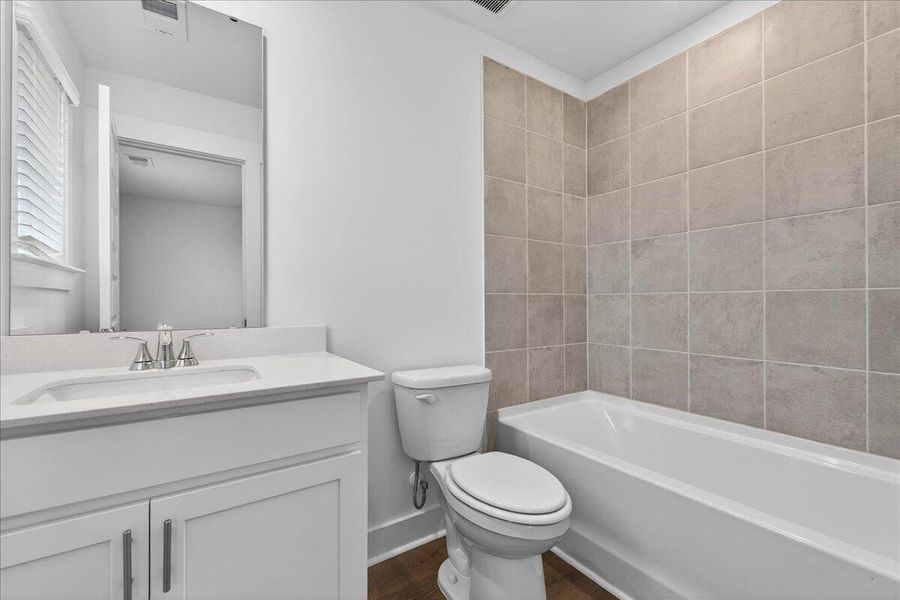 Furnished interior view inside a new home in , Summerville (Image 11). Furnished interior view inside a new home in , Summerville (Image 11).