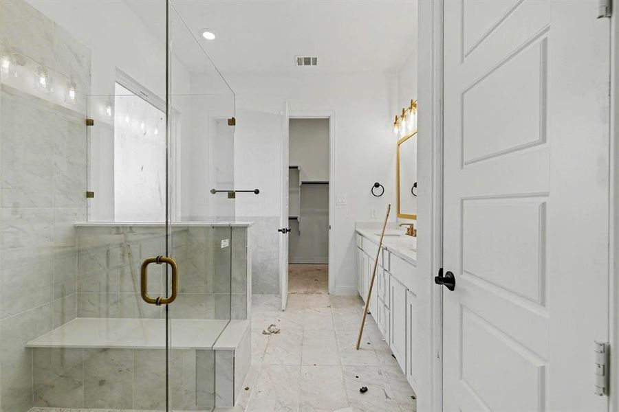 Furnished interior view inside a new home in , Prosper (Image 7).