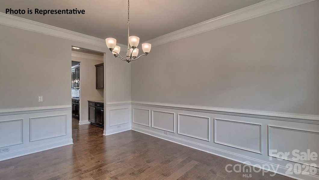 Spacious, unfurnished interior of a new home in Oak Grove Hill, Huntersville (Image 6).