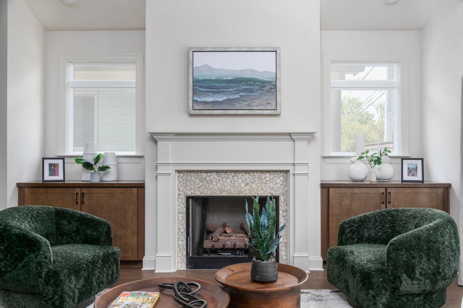 Living Room Fireplace