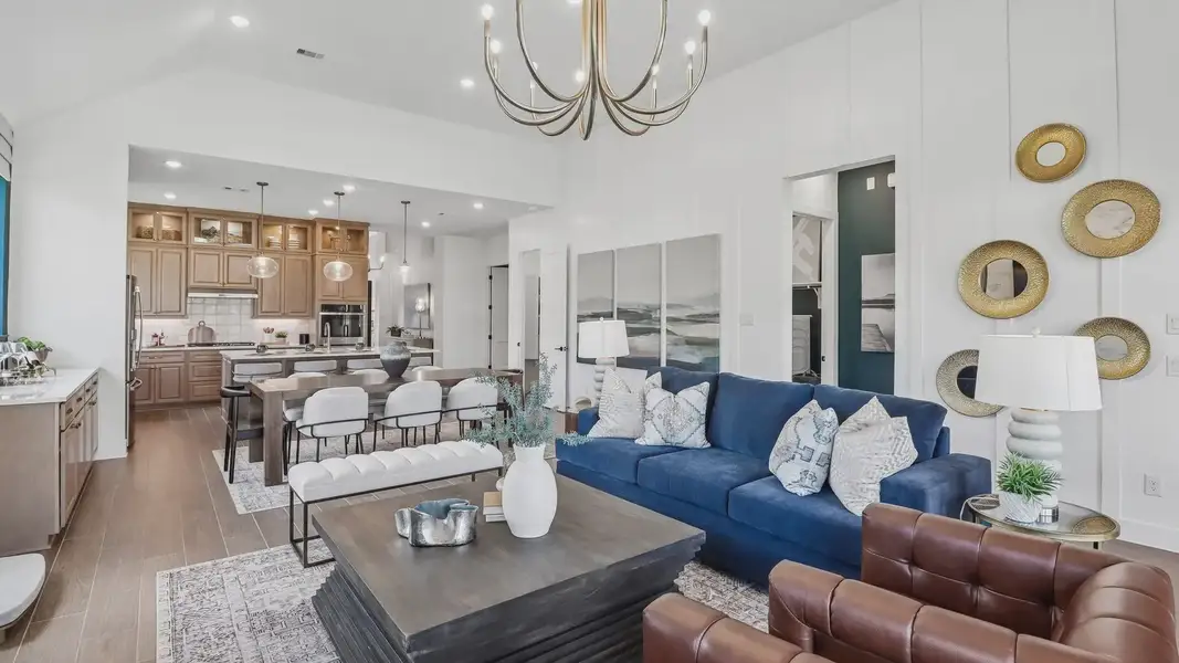 Representative furnished interior of a home built from the Lauren by Chesmar Homes in Crescent Bluff, Georgetown (Image 10). Representative furnished interior of a home built from the Lauren by Chesmar Homes in Crescent Bluff, Georgetown (Image 10).