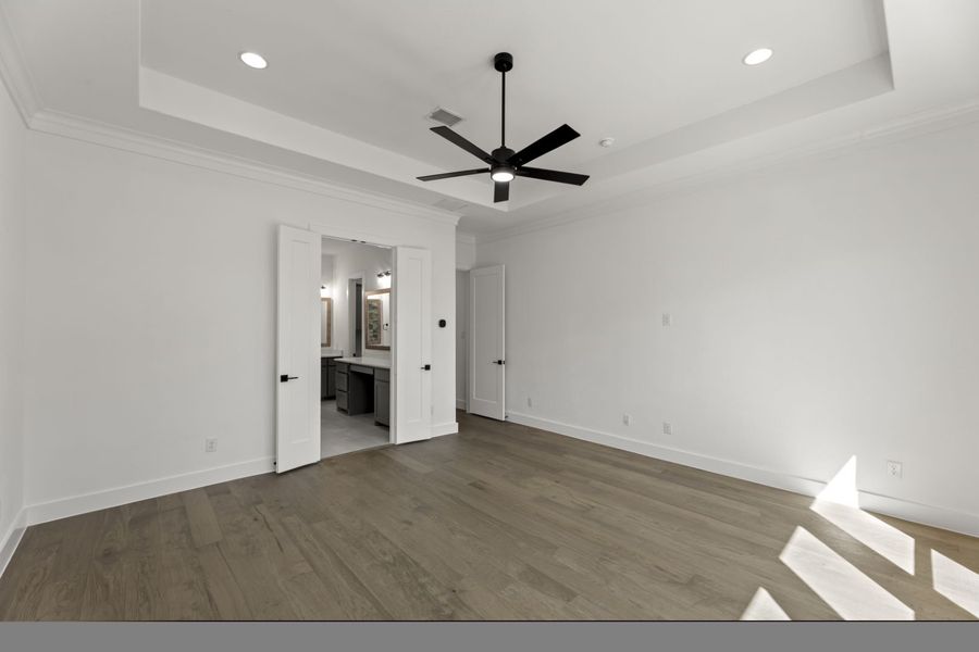 Spacious, unfurnished interior of a new home in Estates at Rockhill, Frisco (Image 23).