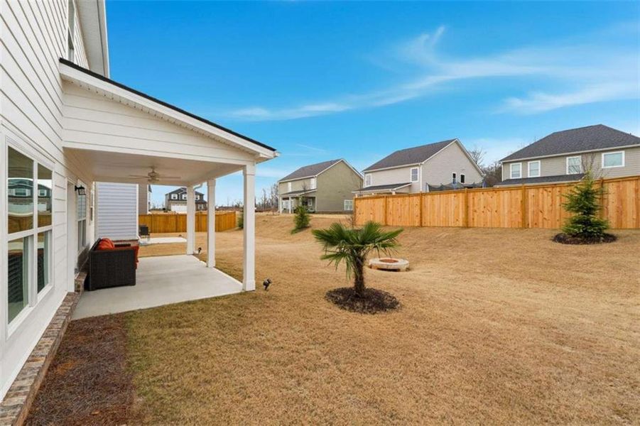 Exterior details and patio area of a home in Neely Farm, Covington (Image 4).