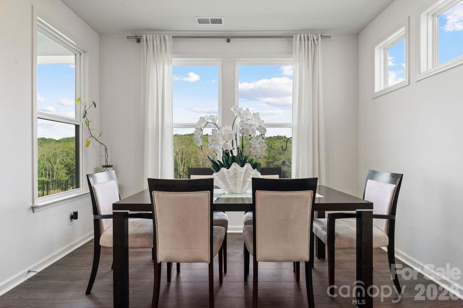 Furnished interior view inside a new home in , Indian Land (Image 7).