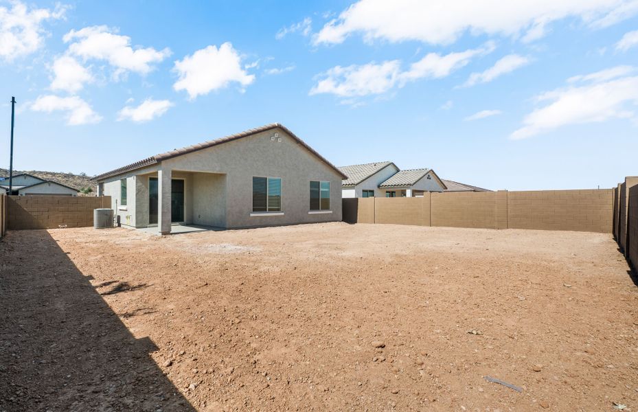 Exterior details and patio area of a home in Sun City Anthem at Merrill Ranch, Florence (Image 3).