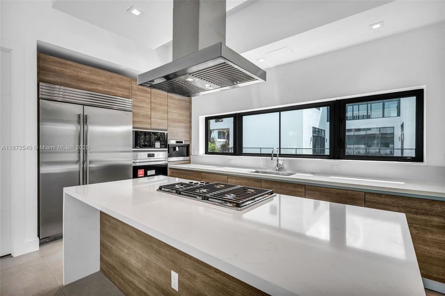 Furnished interior view inside a new home in , Weston (Image 32).