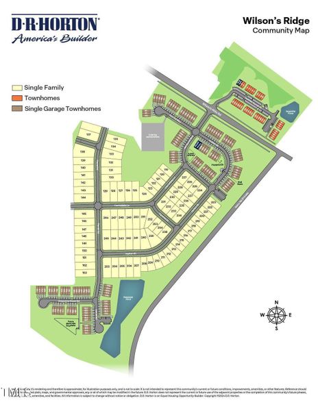Wilsons Ridge - Site Map