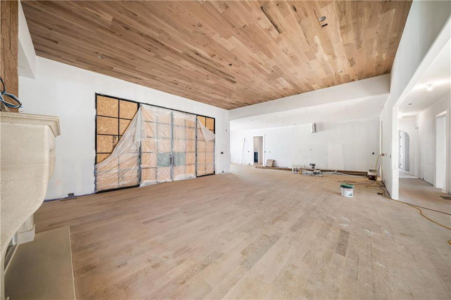 In-progress construction of a new home in , Milton, GA (Image 20).