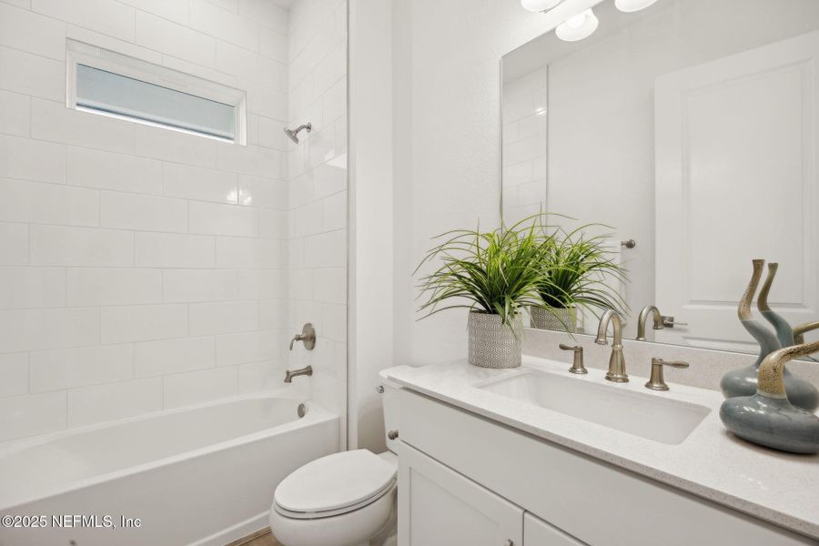 Furnished interior view inside a new home in Amelia National, Fernandina Beach (Image 8). Furnished interior view inside a new home in Amelia National, Fernandina Beach (Image 8).