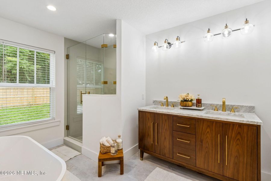 Furnished interior view inside a new home in , Jacksonville (Image 16).