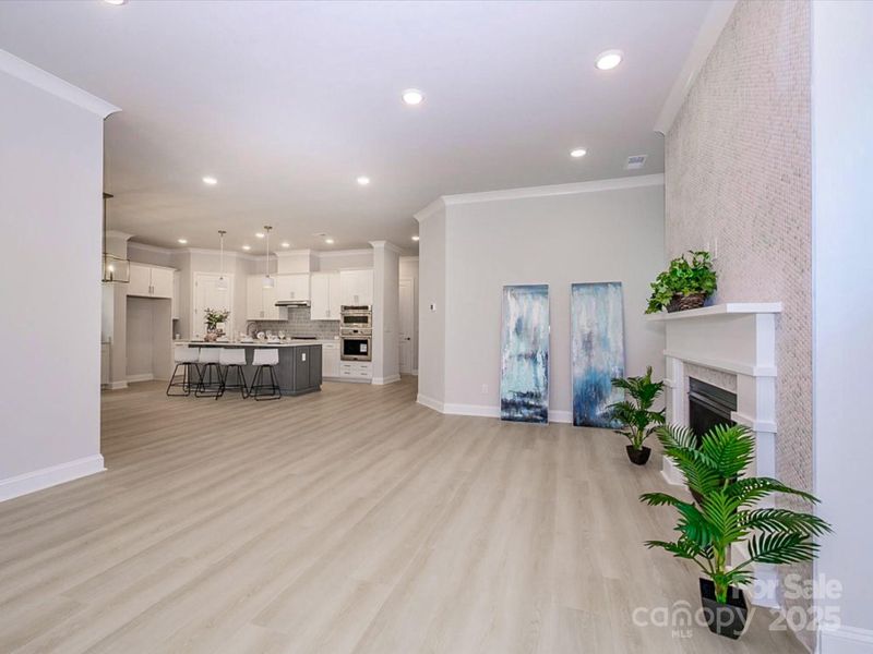 Family Room to Kitchen