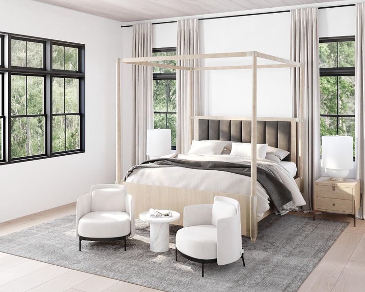 Furnished interior view inside a new home in , Charleston (Image 18).