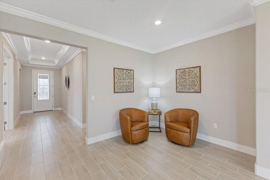 Furnished interior view inside a new home in Ocala Preserve, Ocala (Image 10).