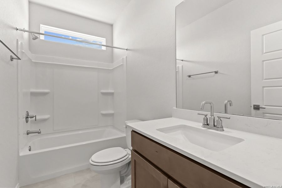 Furnished interior view inside a new home in Bricewood, San Antonio (Image 16).