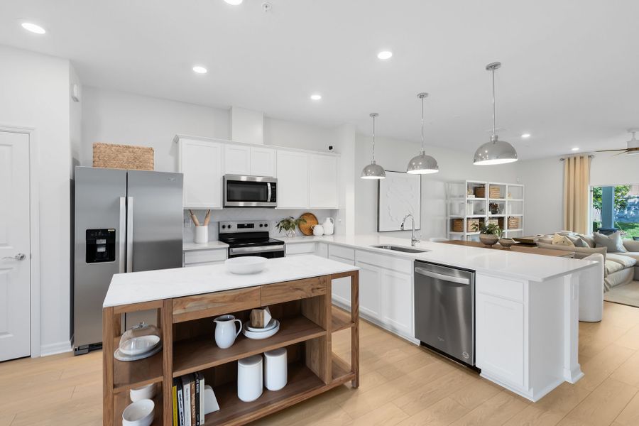 Open Concept Kitchen