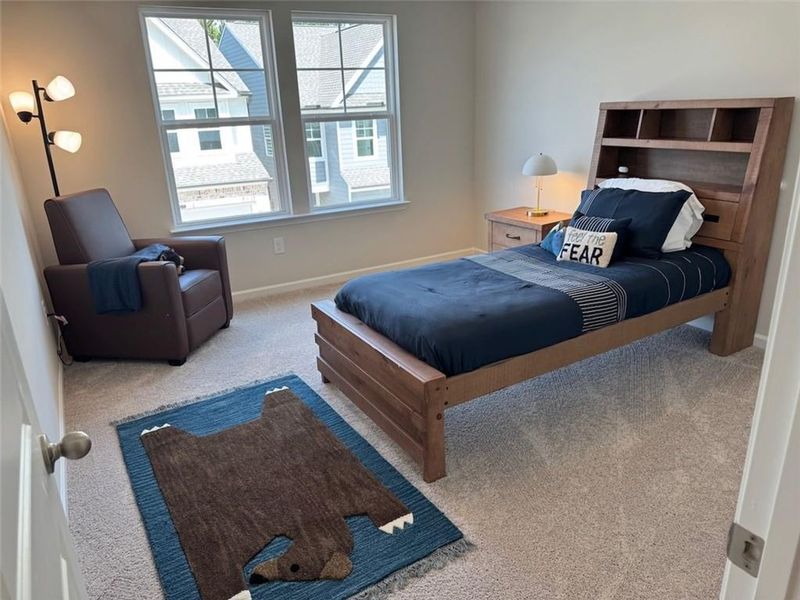 Furnished interior view inside a new home in The Village at Shallowford, Kennesaw (Image 26). Furnished interior view inside a new home in The Village at Shallowford, Kennesaw (Image 26).