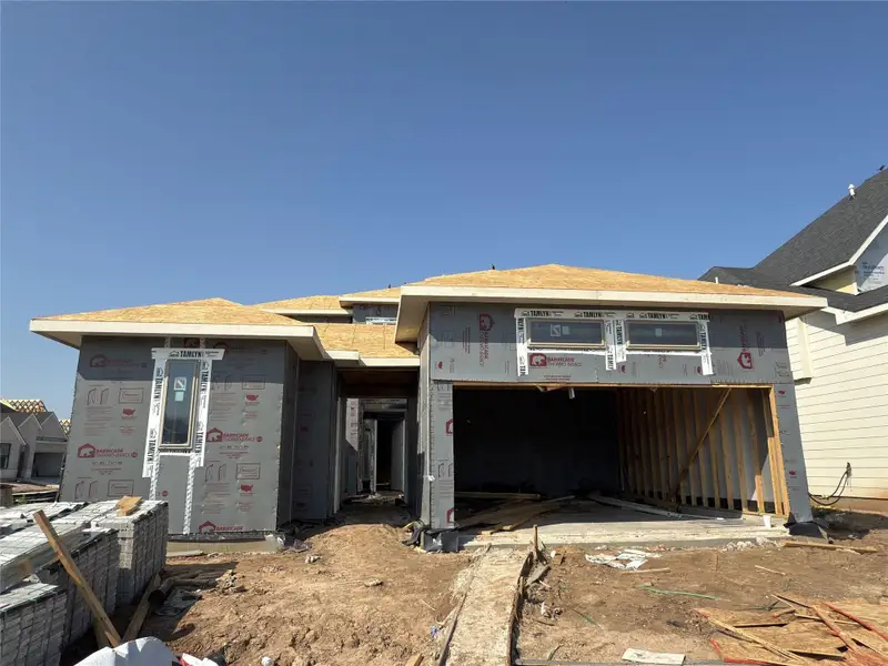In-progress construction of a new home in Austin Point, Richmond, TX (Image 11). In-progress construction of a new home in Austin Point, Richmond, TX (Image 11).